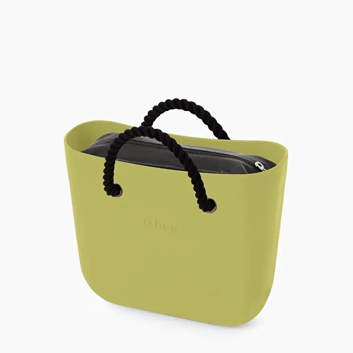 O bag mini avocado y negro