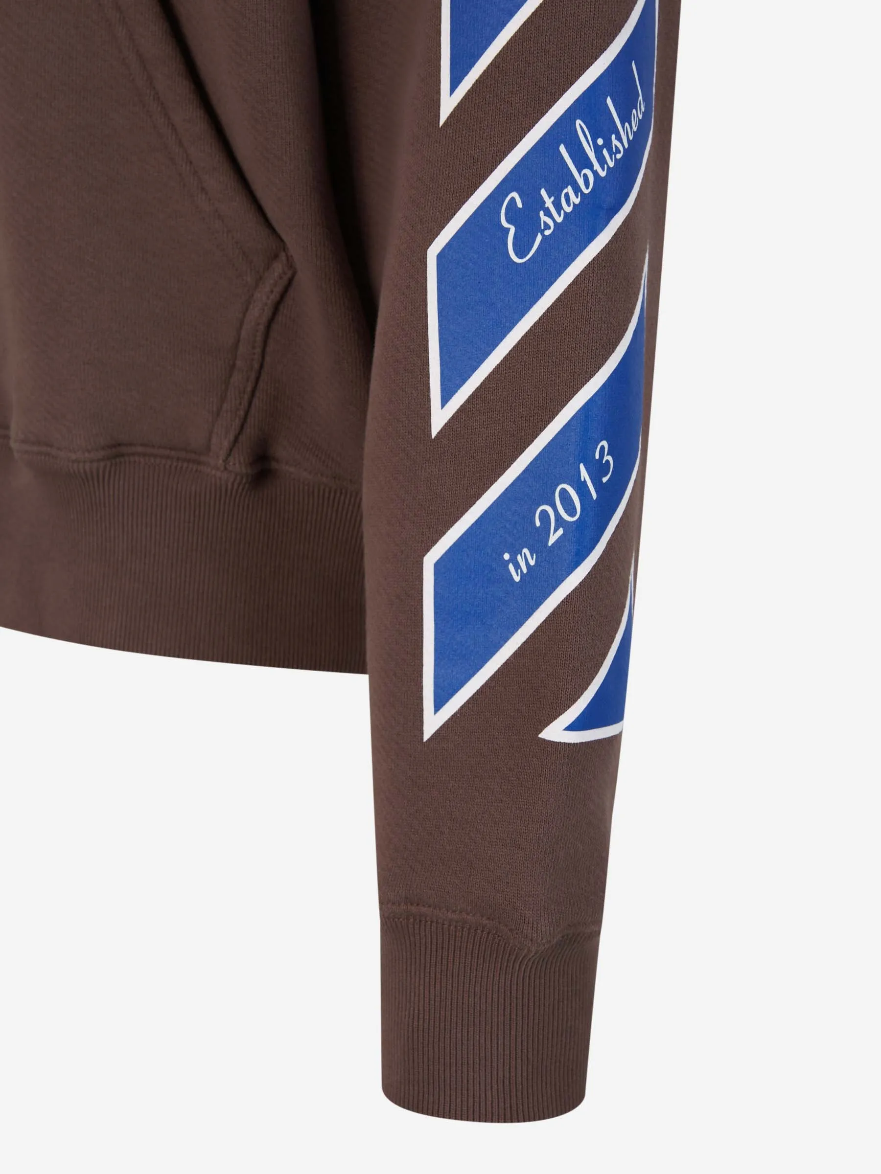 OFFWHITE SUDADERA ESTAMPADA CAPUCHA
