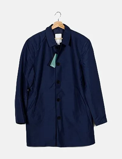 ONLY & SONS Abrigo fino azul marino