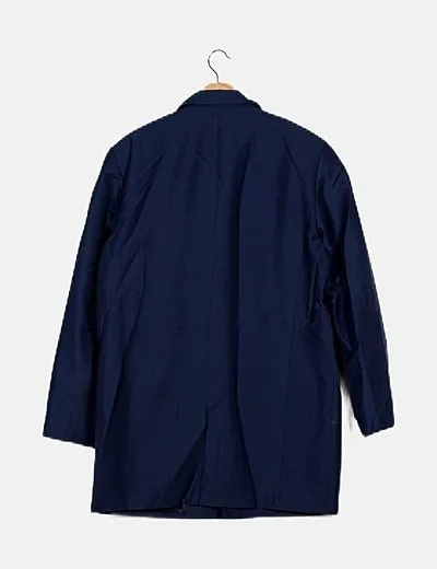 ONLY & SONS Abrigo fino azul marino