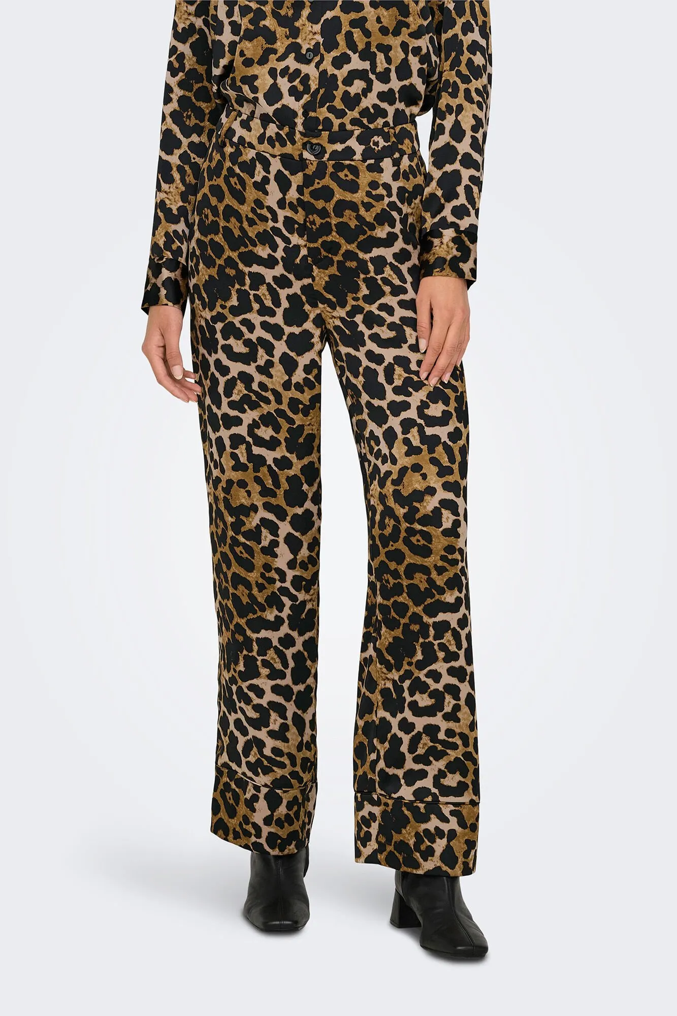Only Pantalón animal print