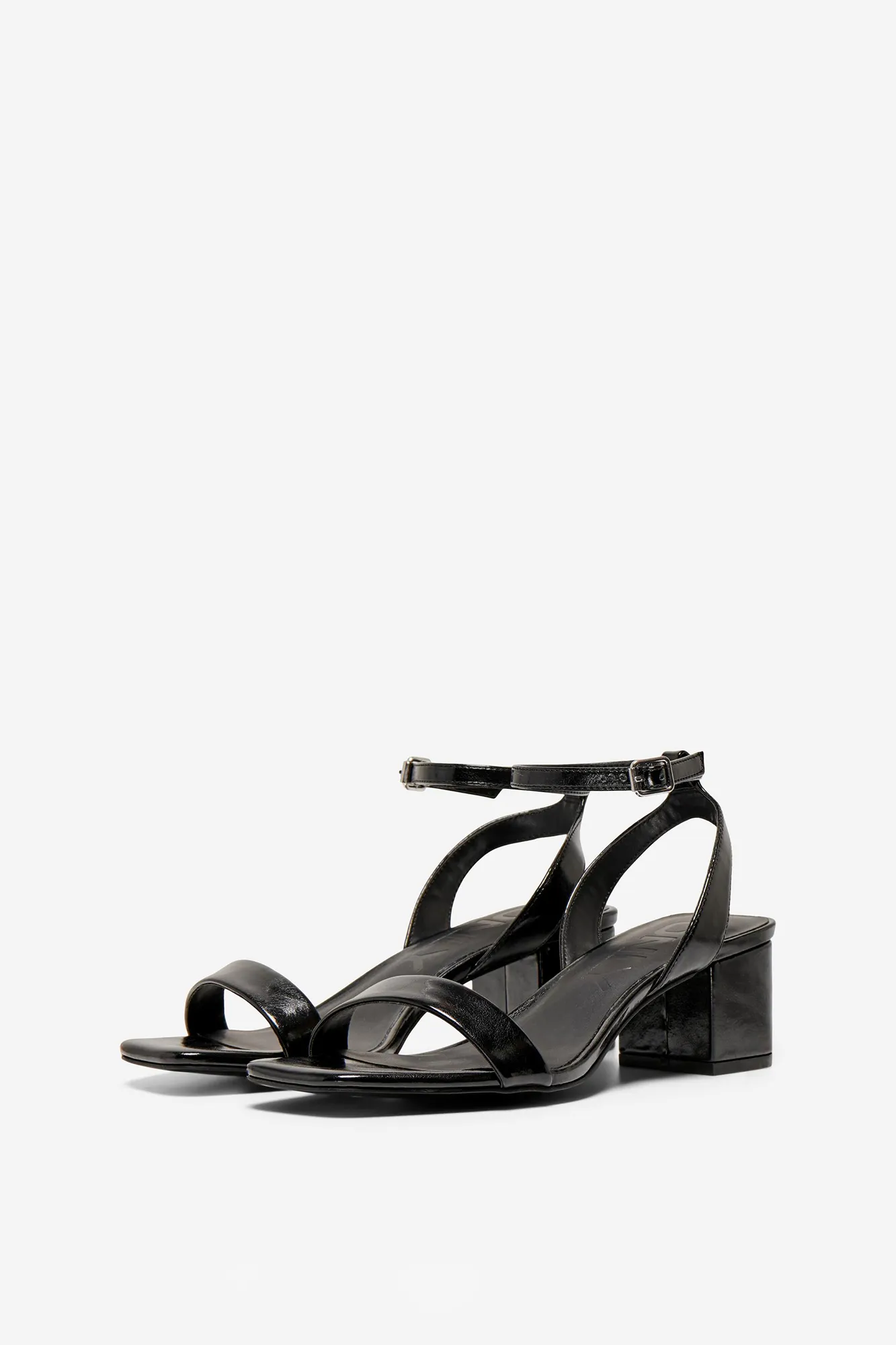 Only Sandalias tacón brillo