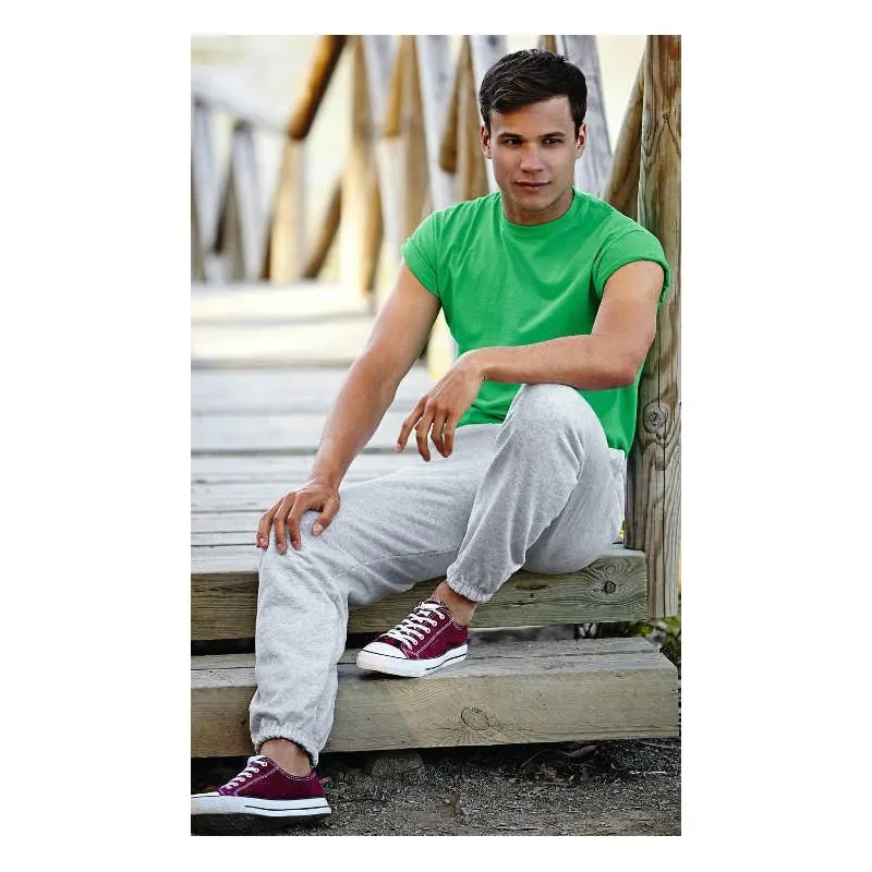 OUTLET Pantalón deporte Hombre con Tobillos elásticos de Fruit of the Loom
