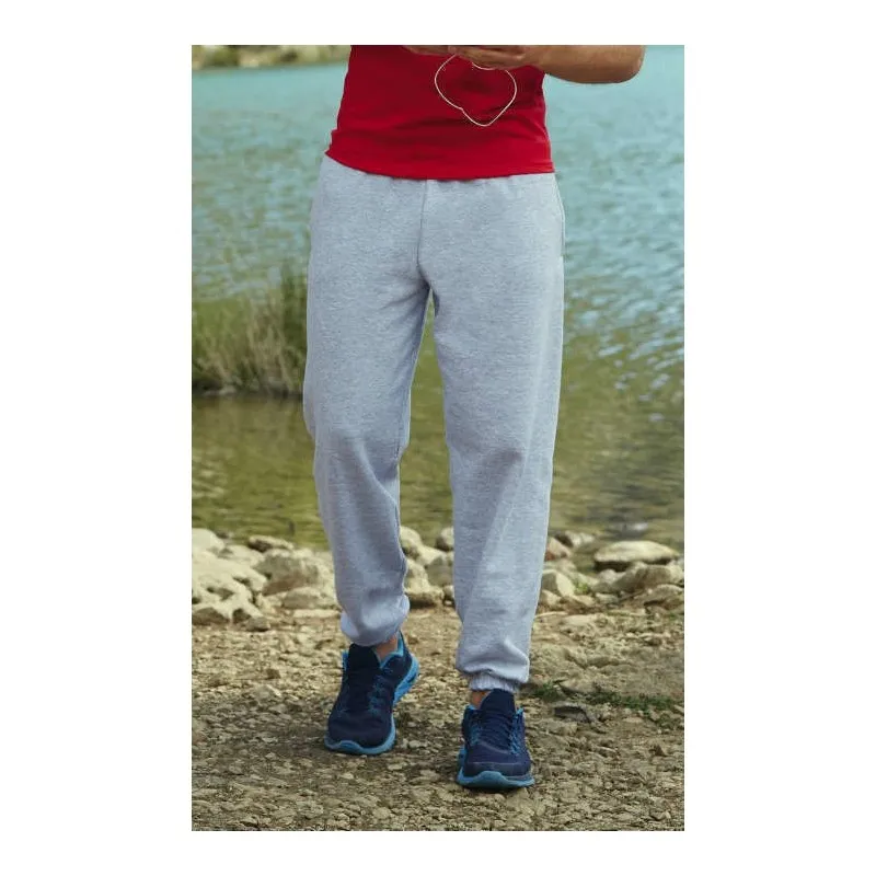 OUTLET Pantalón deporte Hombre con Tobillos elásticos de Fruit of the Loom