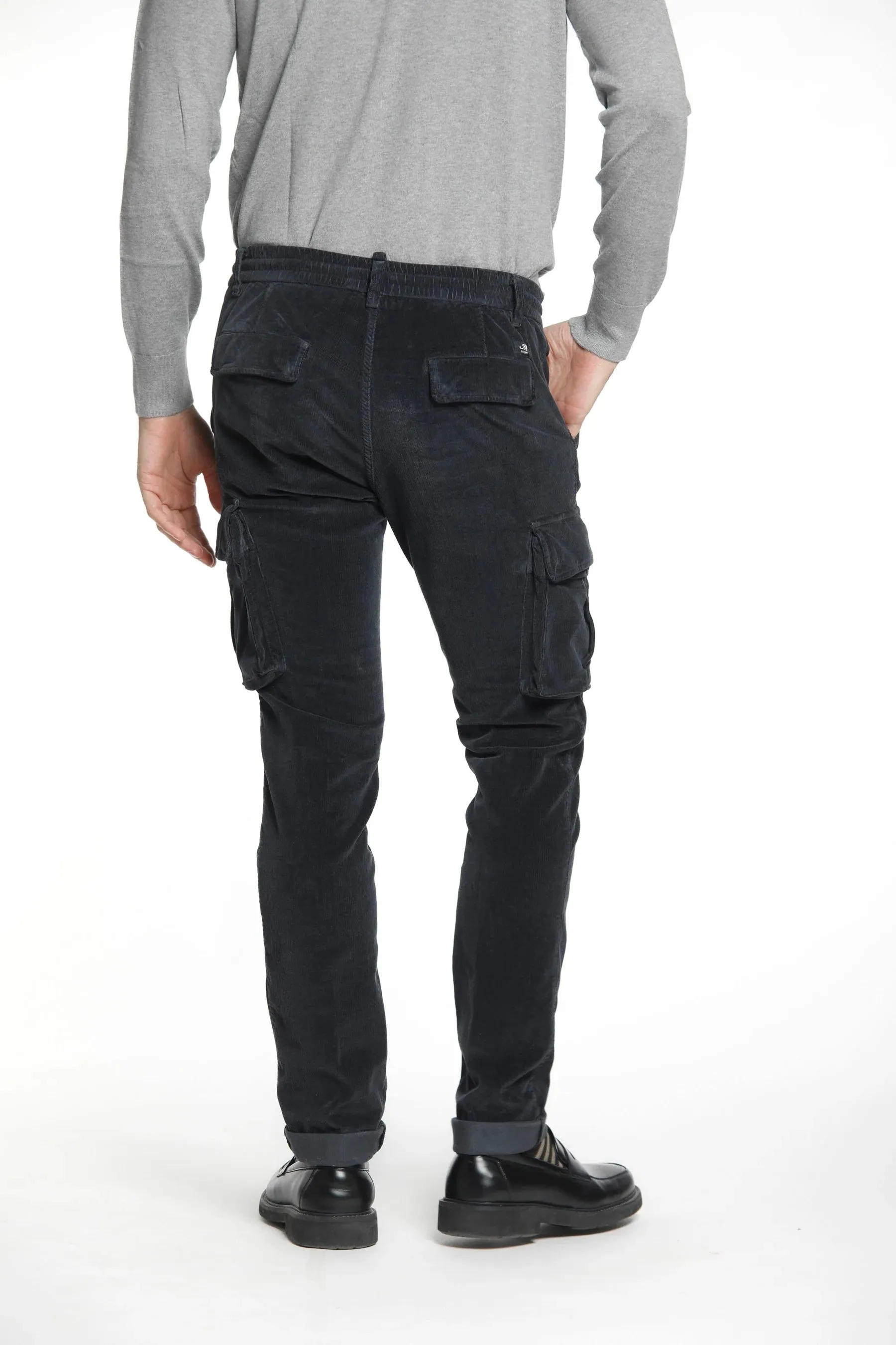 PANTALÓN CARGO DE TERCIOPELO DE MASON'S  GRIS