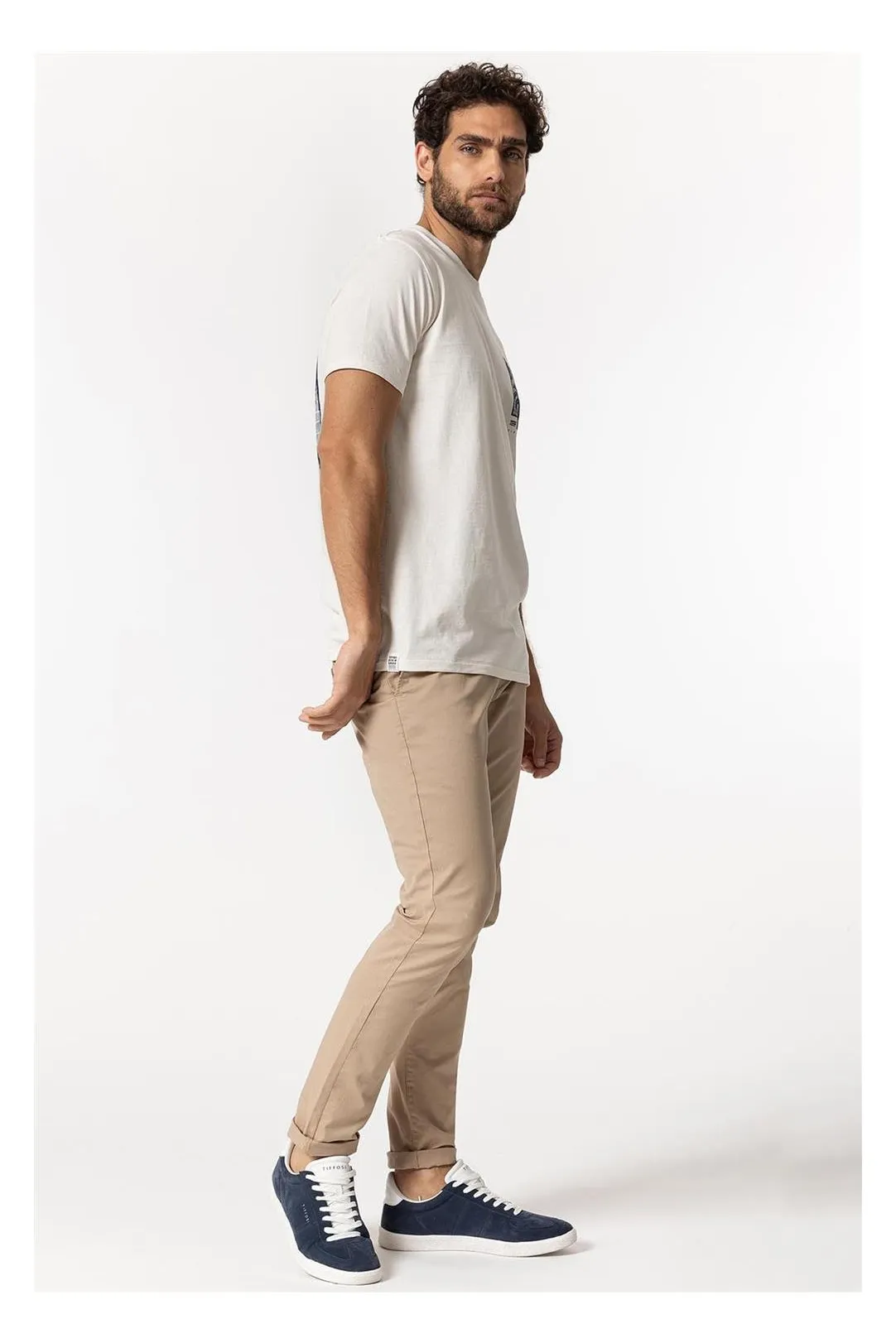 PANTALÓN CHINO HOMBRE H35 BEIGE