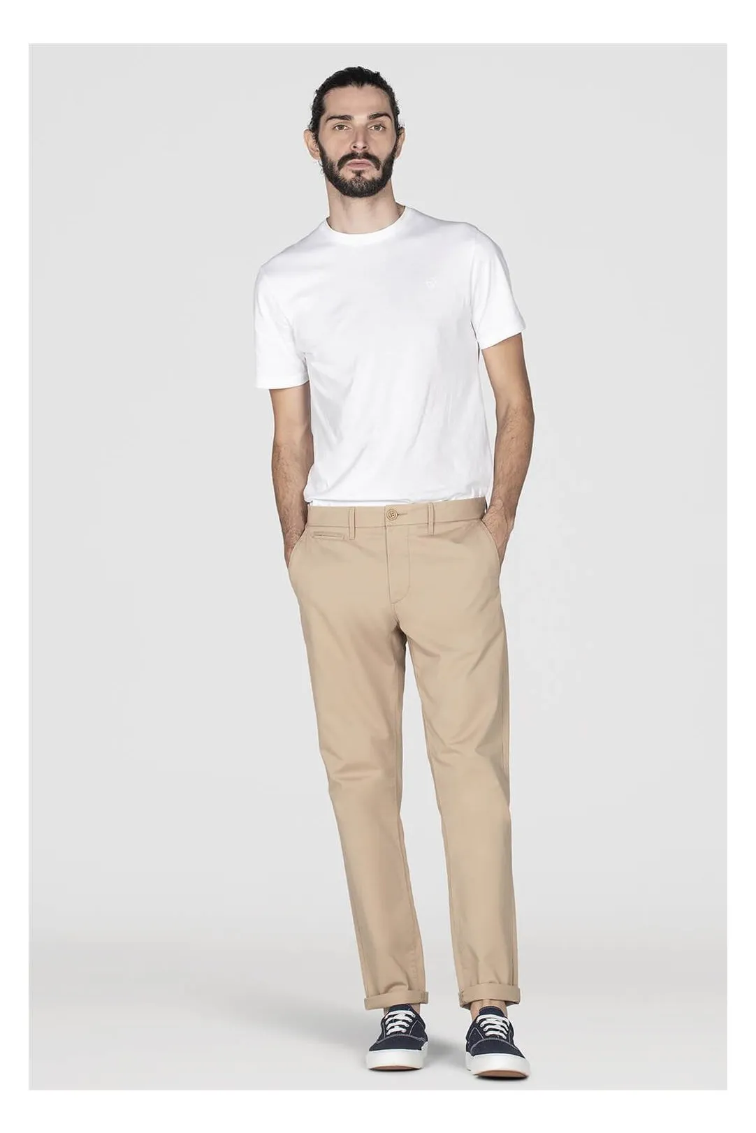 PANTALÓN CHINO HOMBRE H37 BEIGE