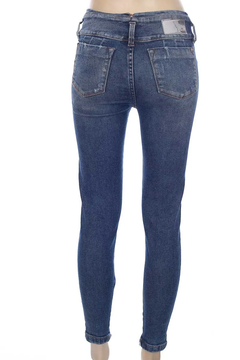 PANTALóN COLOR AZUL  STYLE
