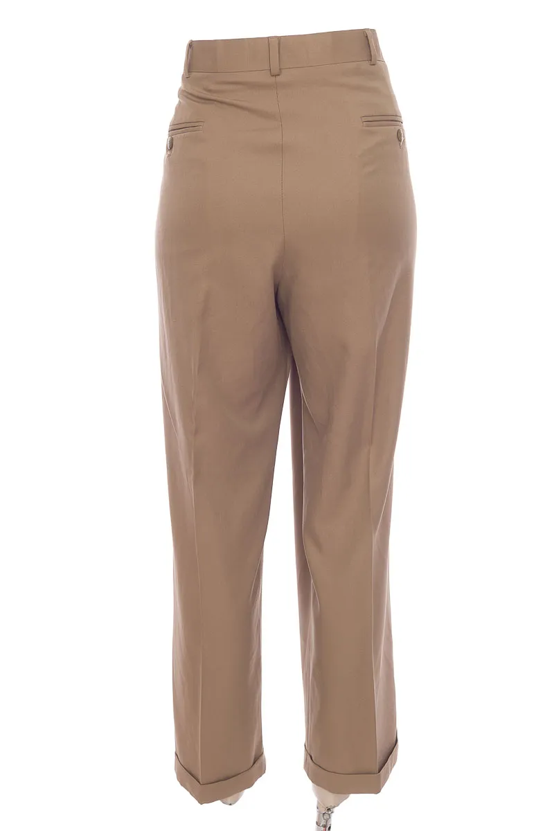PANTALóN COLOR CAFé  HAGGAR