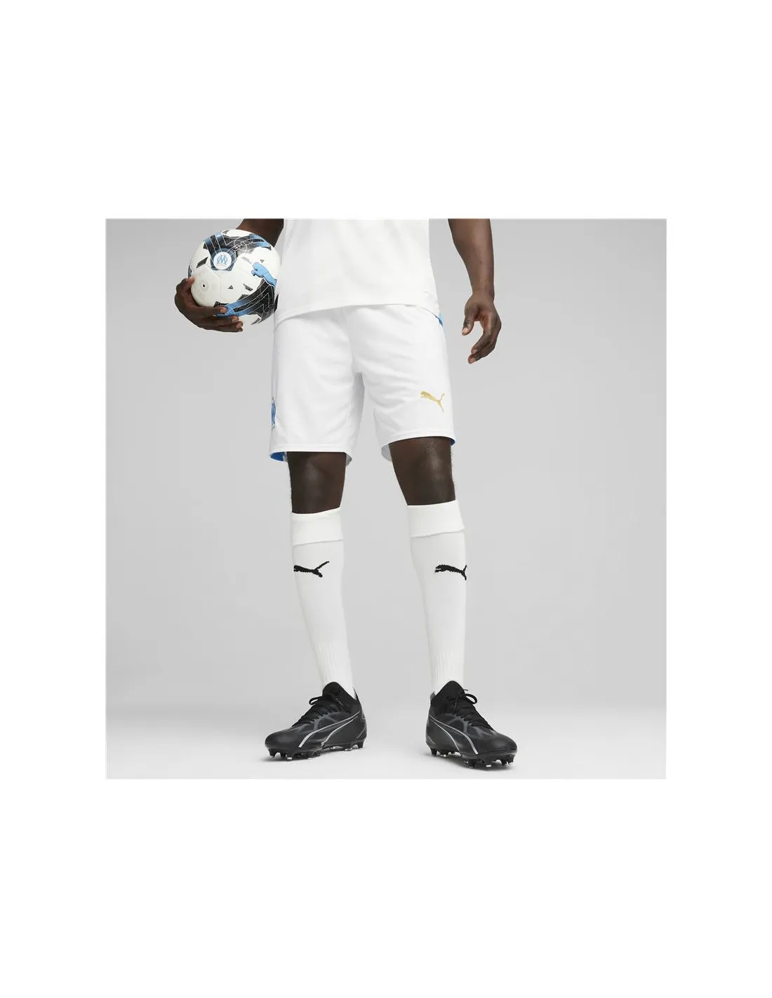 Pantalón Puma Olympique de Marsella Replica Hombre Blanco