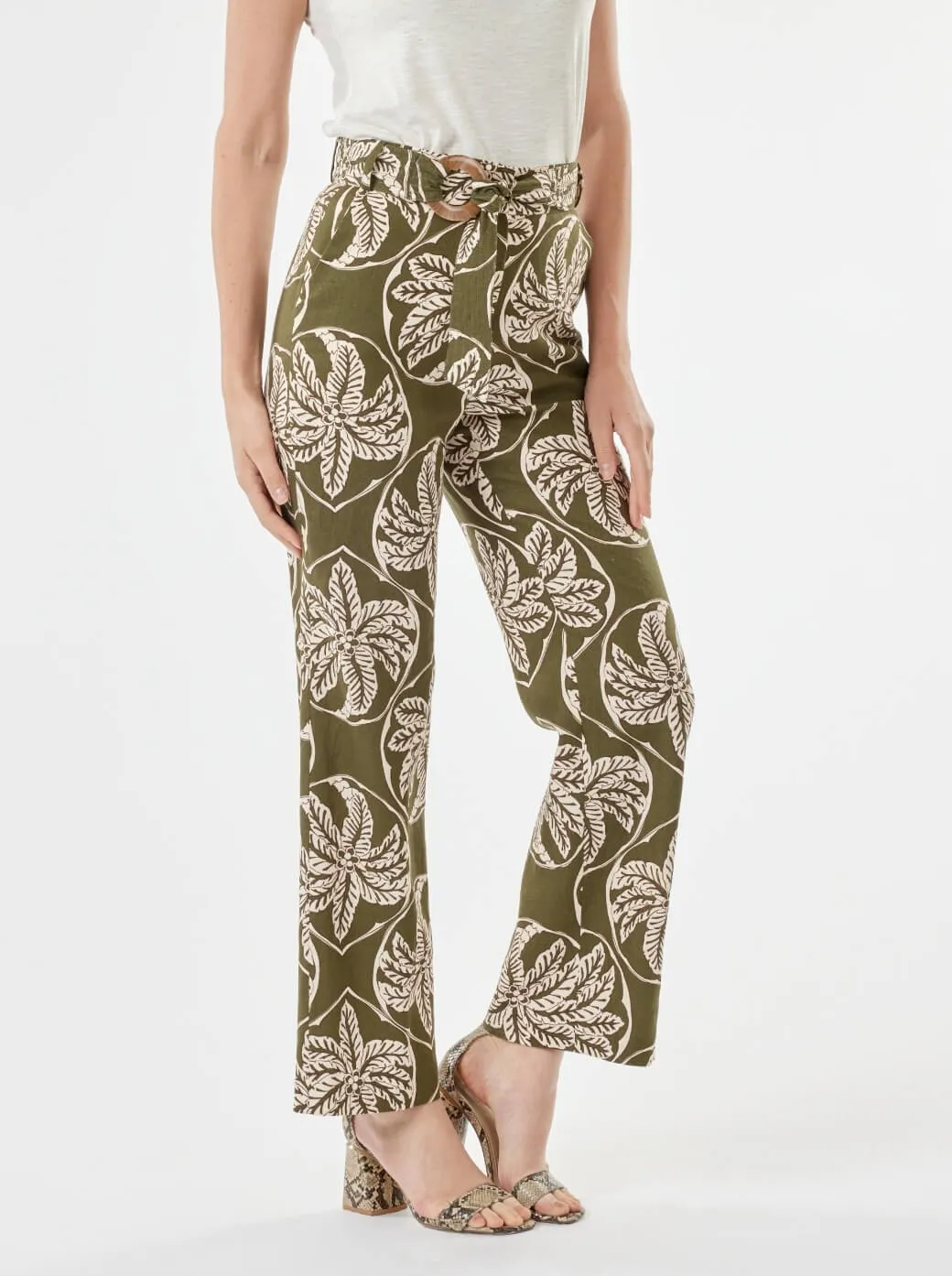 Pantalón verde Fiore