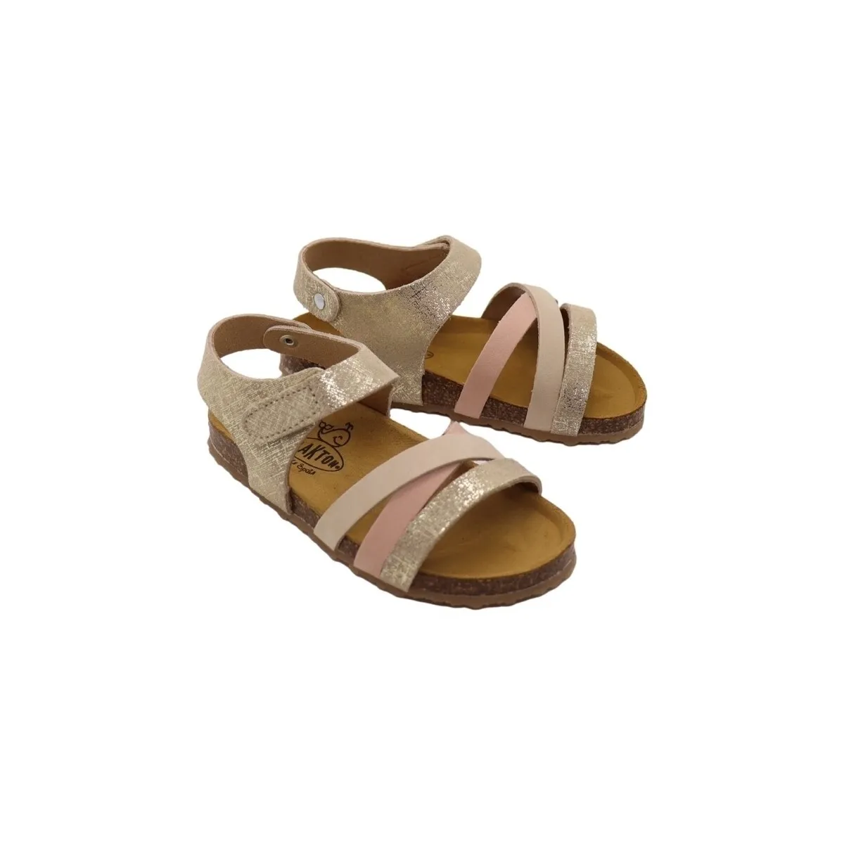 PARTY SANDALS  BEIGE/SALMON/BEIGE