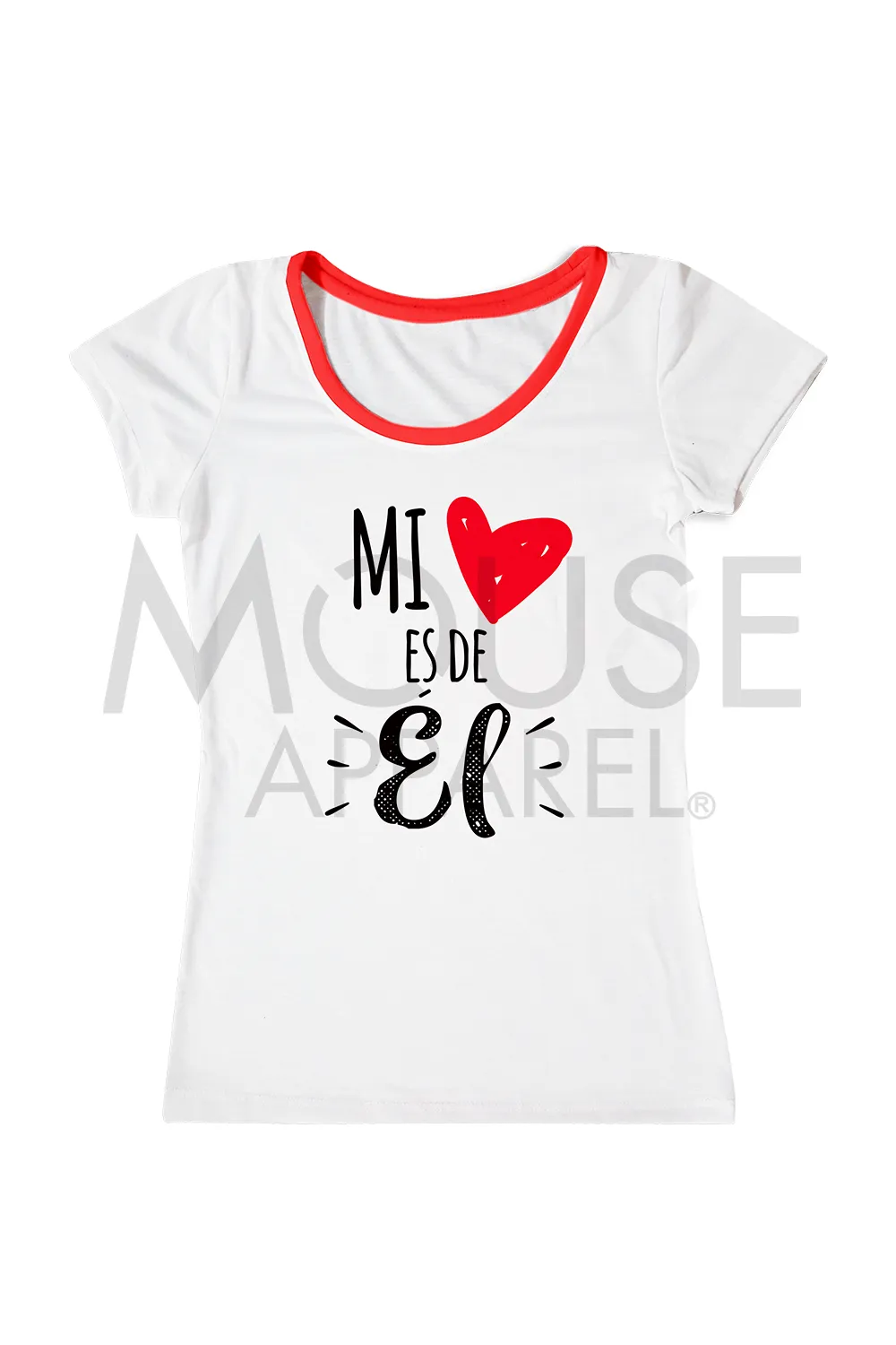 Playeras de pareja. Mi corazón