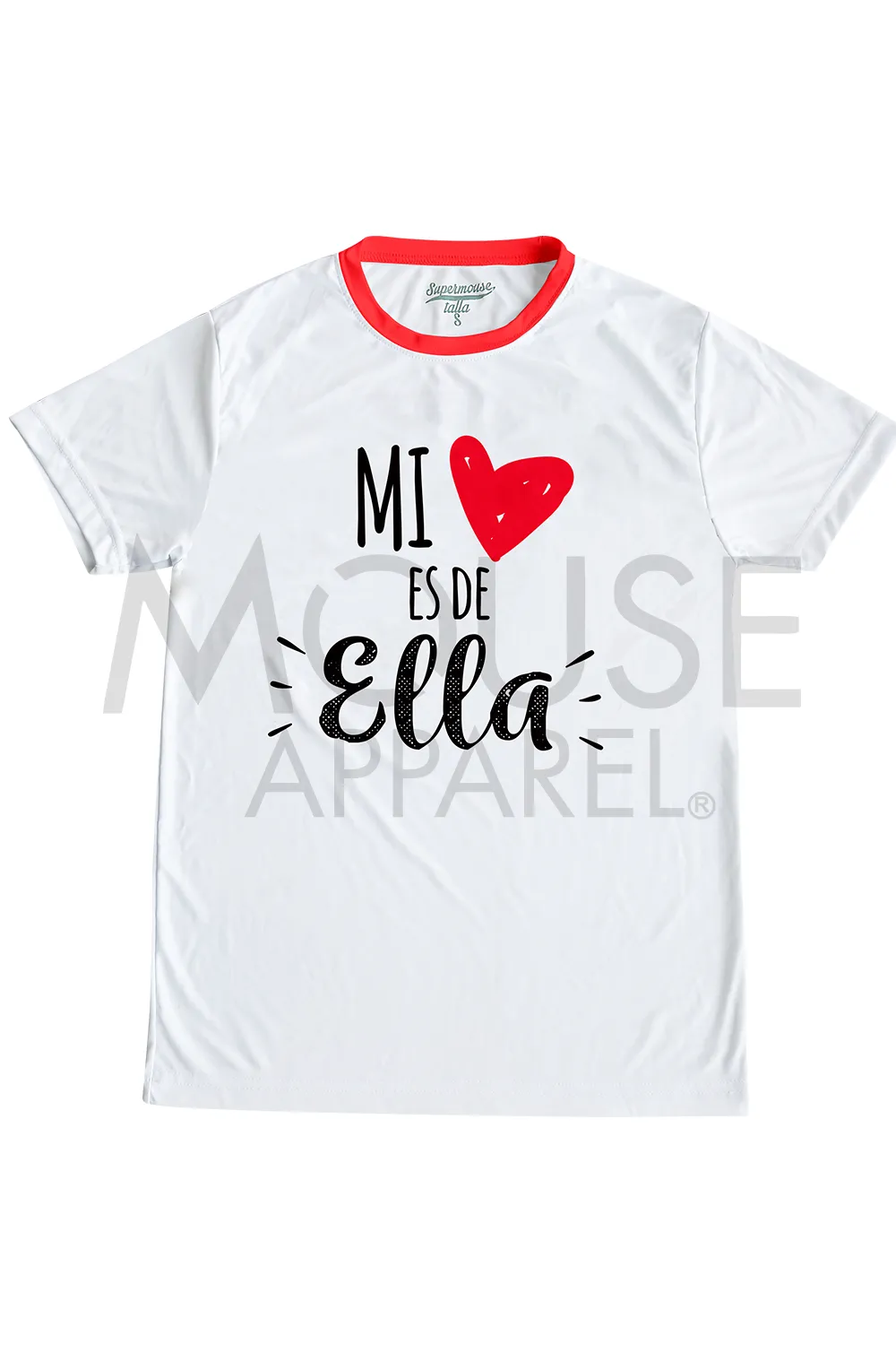 Playeras de pareja. Mi corazón