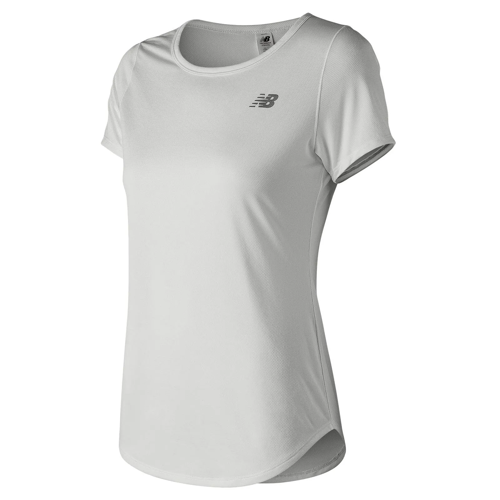 Polera Running Mujer New Balance Accelerate Blanco