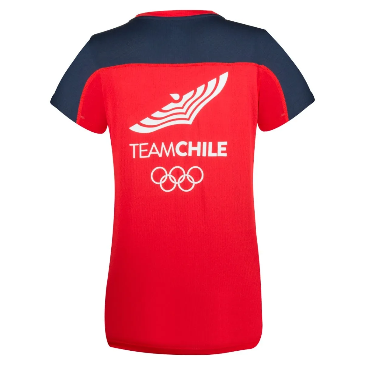 Polera Running Mujer New Balance Team Chile Roja