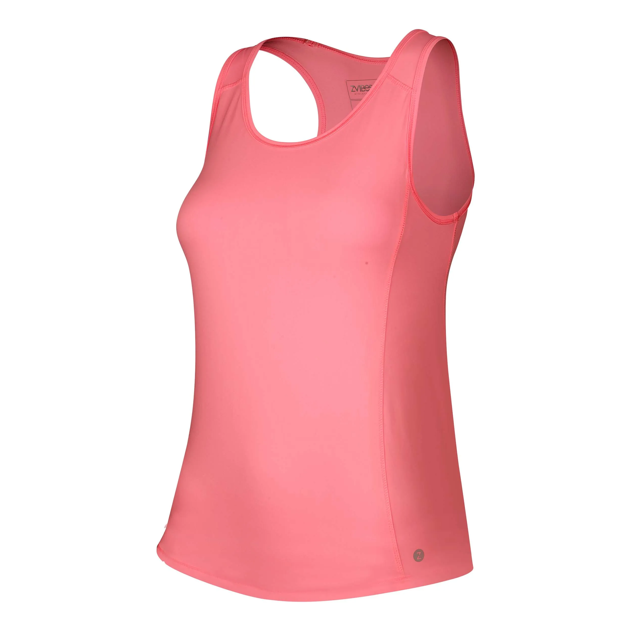 Polera Running Mujer ZVibes Athletic Rosada