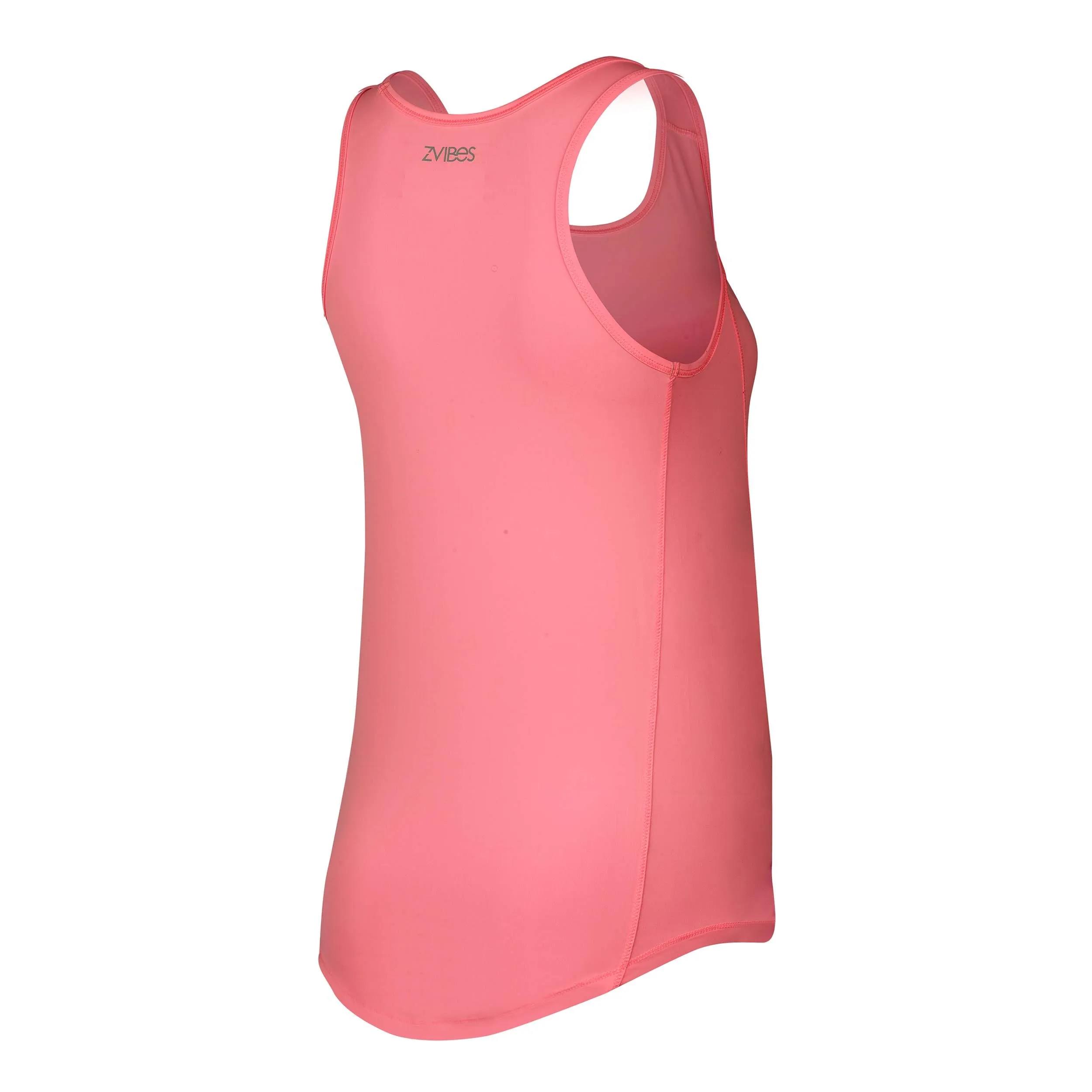 Polera Running Mujer ZVibes Athletic Rosada