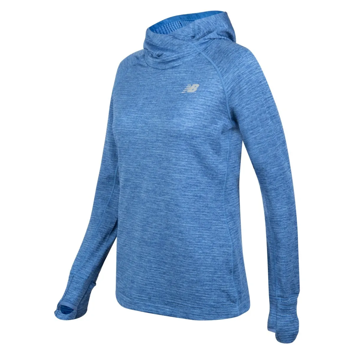Polerón Running Mujer New Balance Azul