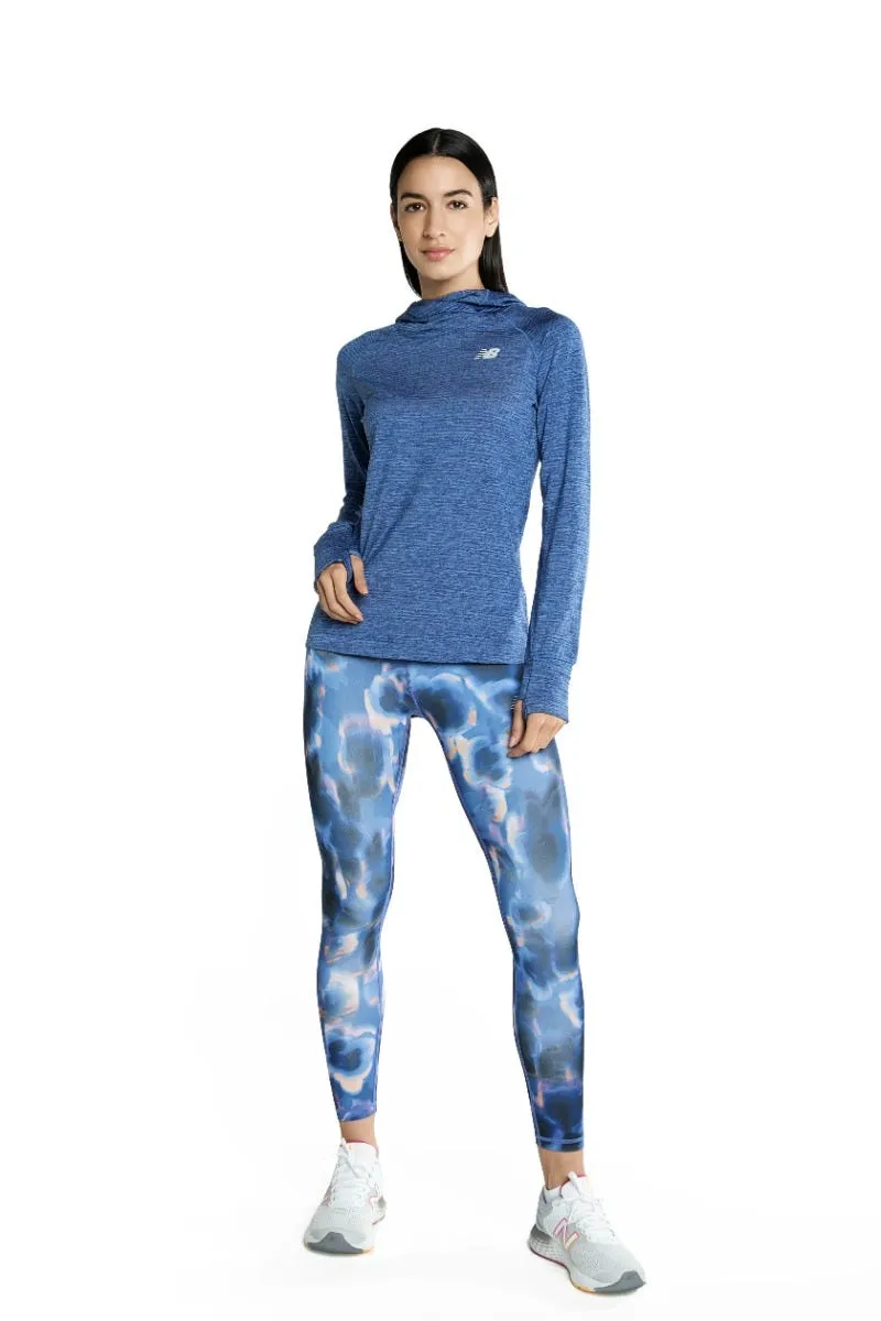 Polerón Running Mujer New Balance Azul