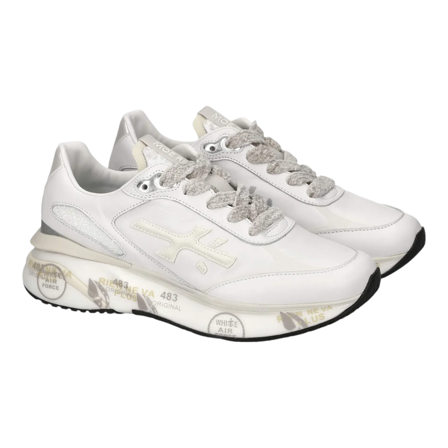 Premiata White Moe Run D 6989