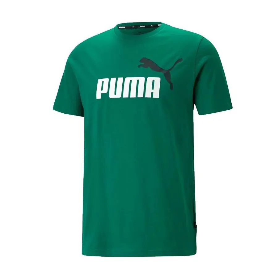 PUMA CAMISETA HOMBRE ESS+2 COL LOGO 58675937 VERDE