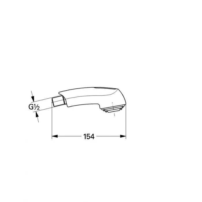 Recambio teleducha cocina Grohe
