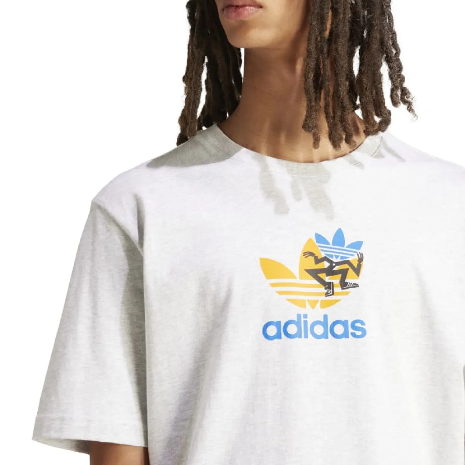 REMERA ADIDAS SUPPLY  GRIS