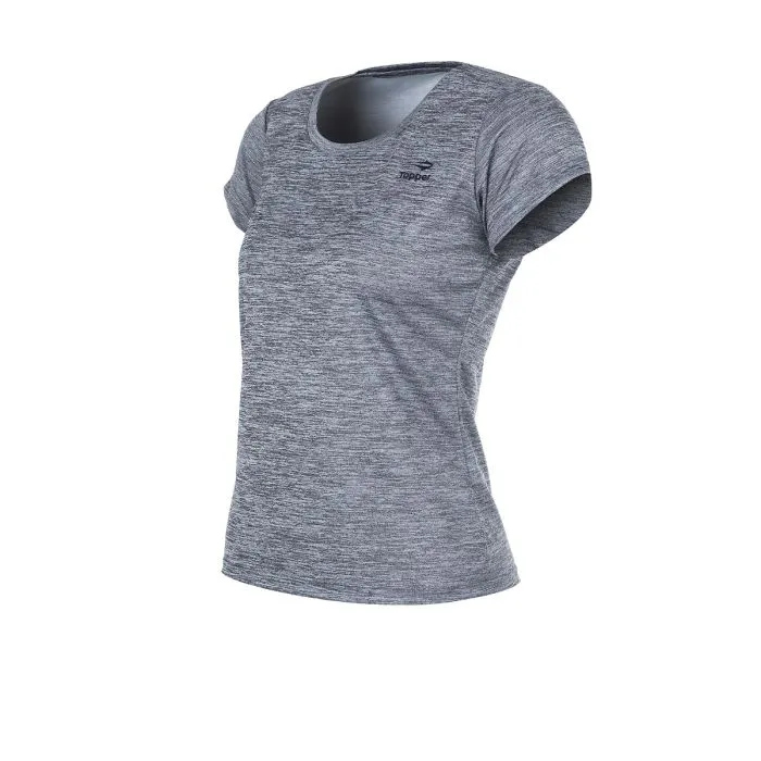 Remera Topper Entrenamiento Basic Mujer Gris