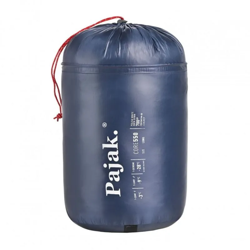 Saco de dormir Pajak CORE 550 (azul) regular