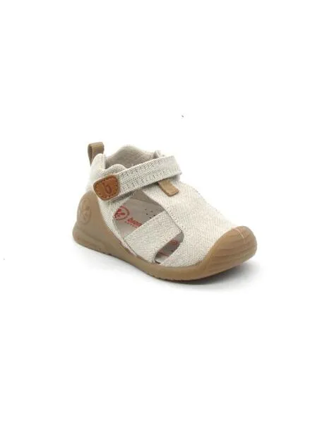 Sandalia Biomecanics 242188 beige para niño