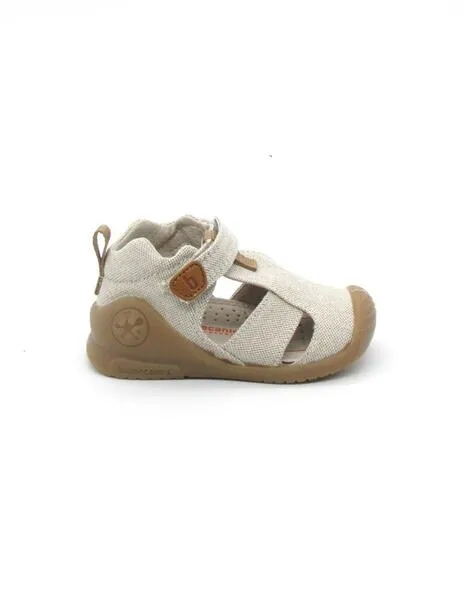 Sandalia Biomecanics 242188 beige para niño