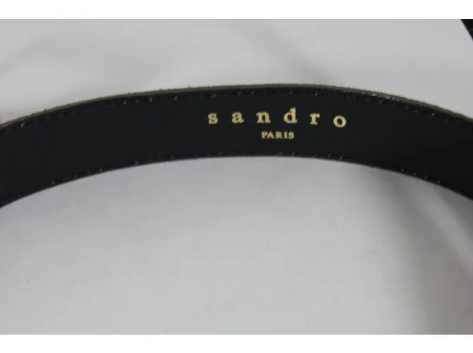 Sandro Cinturones Mostaza 
