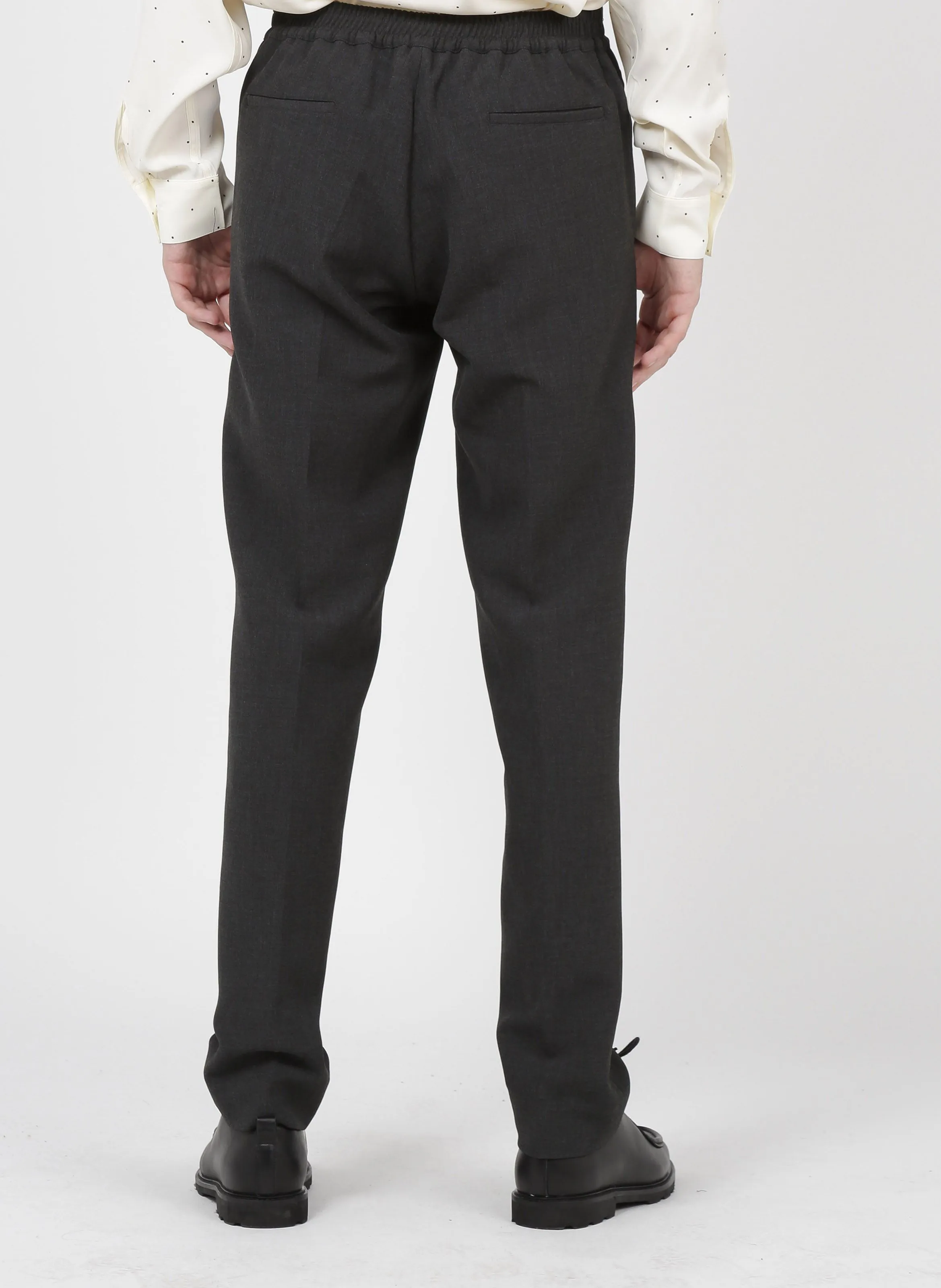 SANDRO Pantalón recto en gris
