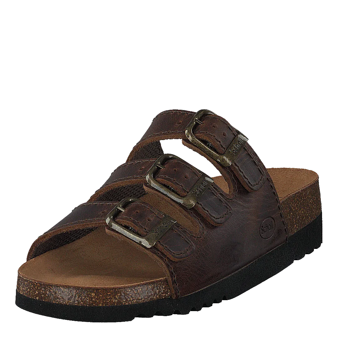 Scholl zapatos Rio Dk Brown
