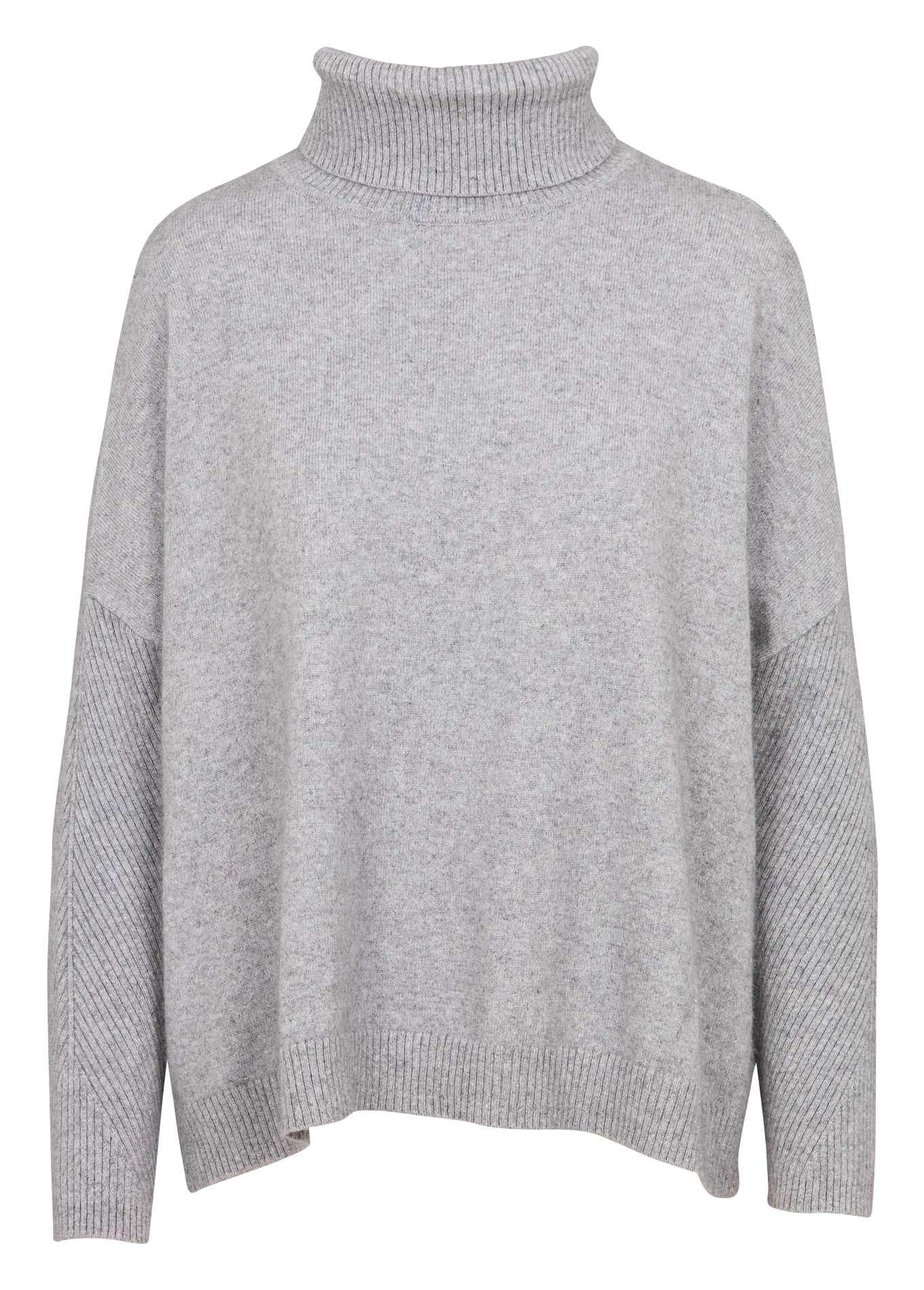 SCRIBE  CUELLO VUELTO BICOLOR EN GRIS