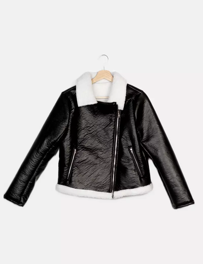 SHEIN Chaqueta biker