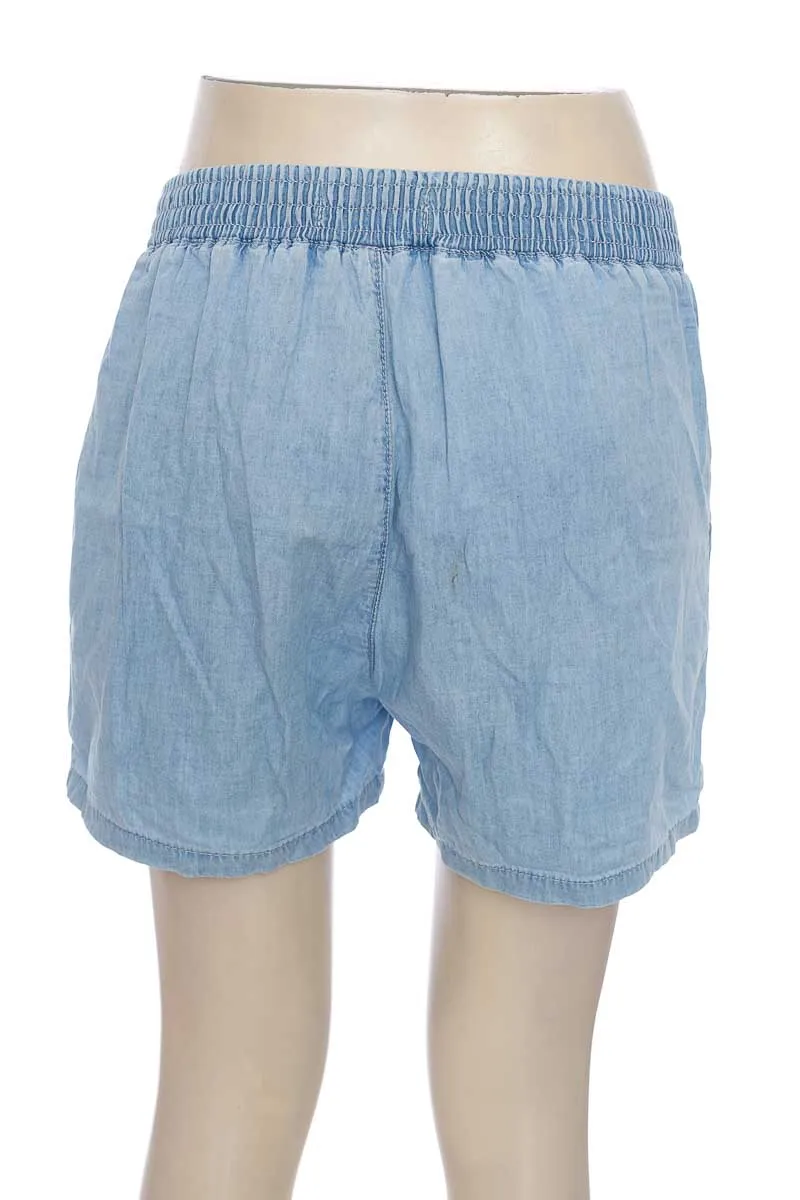 SHORT COLOR AZUL  TICKET
