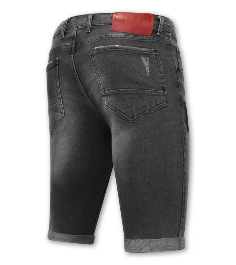 SHORTS STRETCH SLIM FIT  1032SH  GRIS