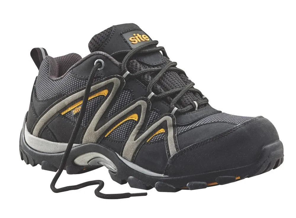 Site Mercury, zapatillas de seguridad, negro, talla 43