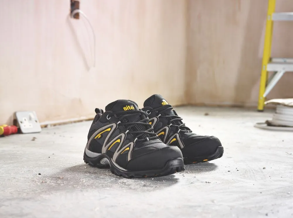 Site Mercury, zapatillas de seguridad, negro, talla 43