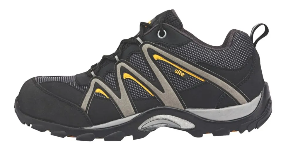 Site Mercury, zapatillas de seguridad, negro, talla 43