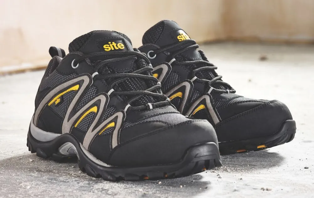 Site Mercury, zapatillas de seguridad, negro, talla 43