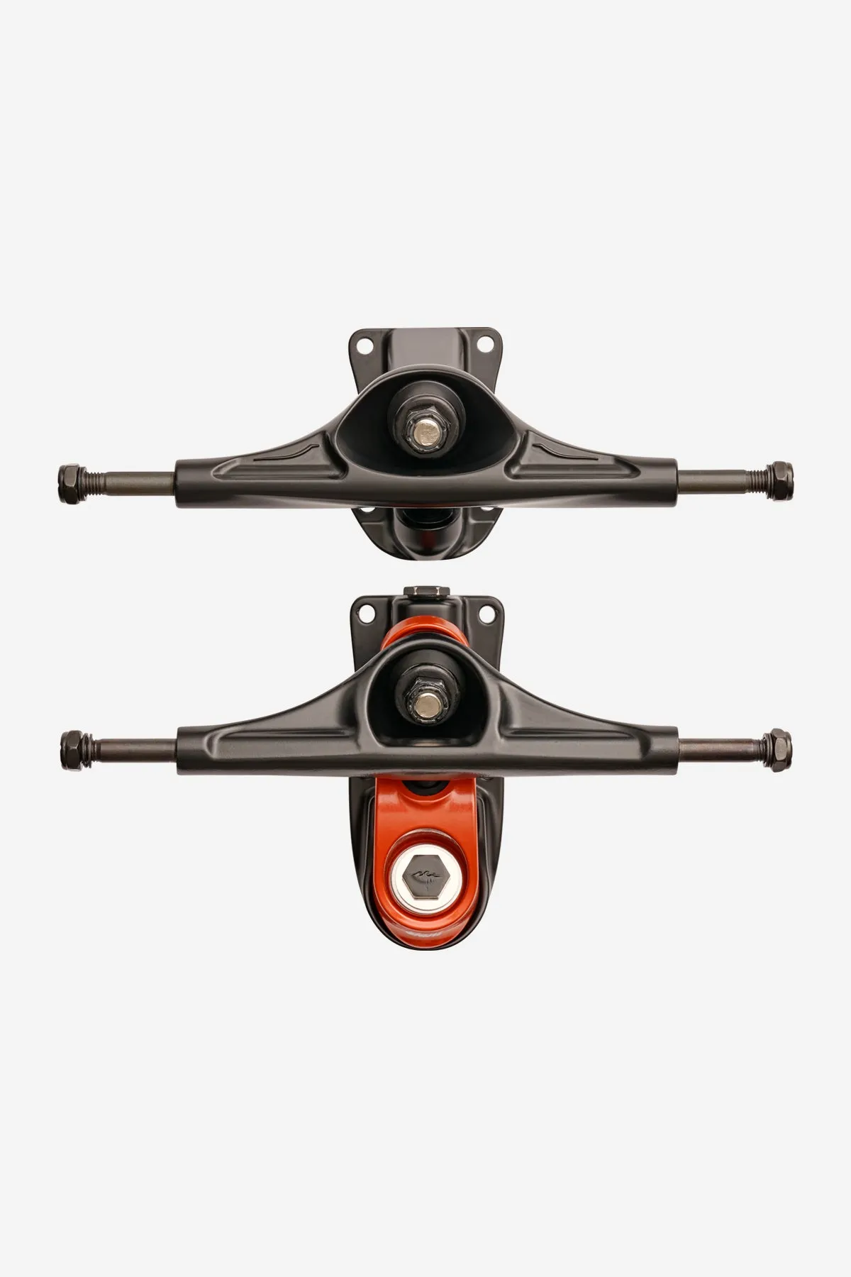 SLANT SURF SKATE TRUCKS  BLACK/RED