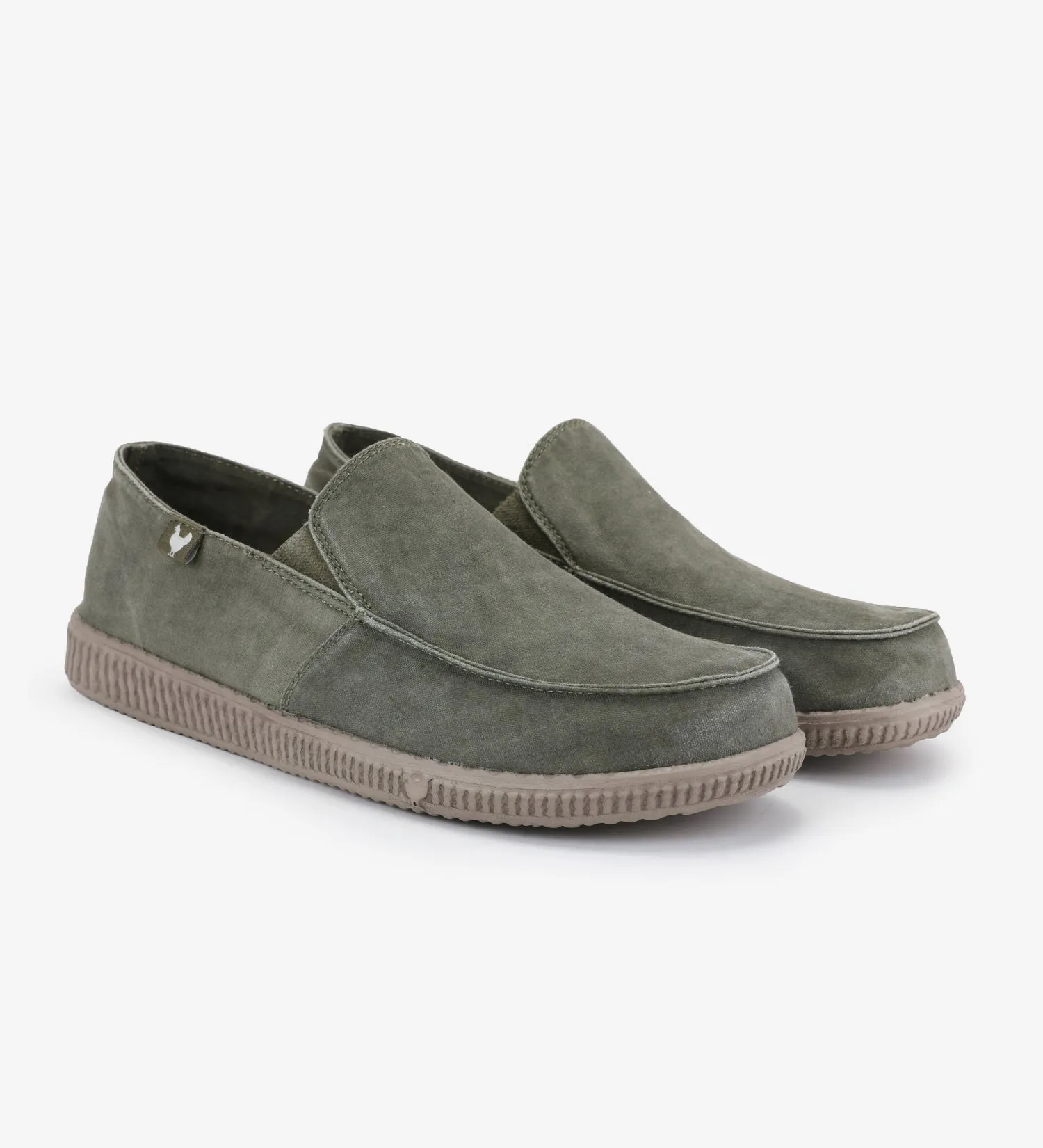 SLIP ON WP150 WASHED KAKI