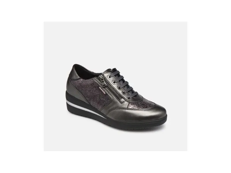 SNEAKERS CON CUÑA PATRIZIA MEPHISTO EN COLOR GRIS