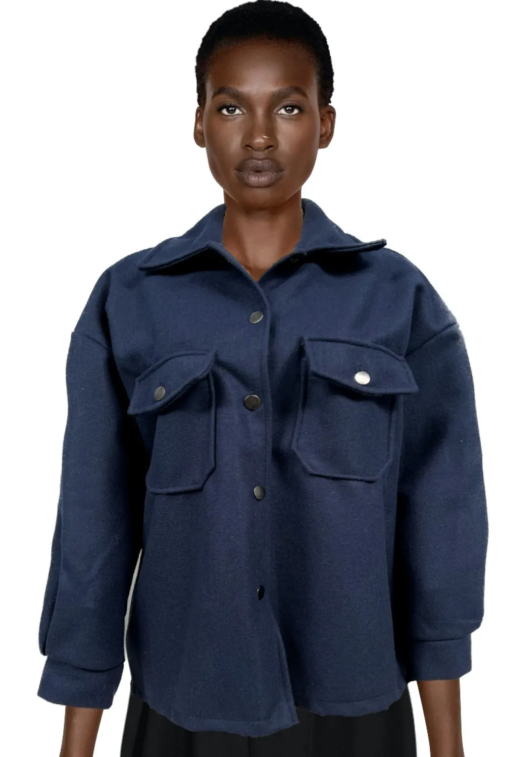 Sobrecamisa azul marino