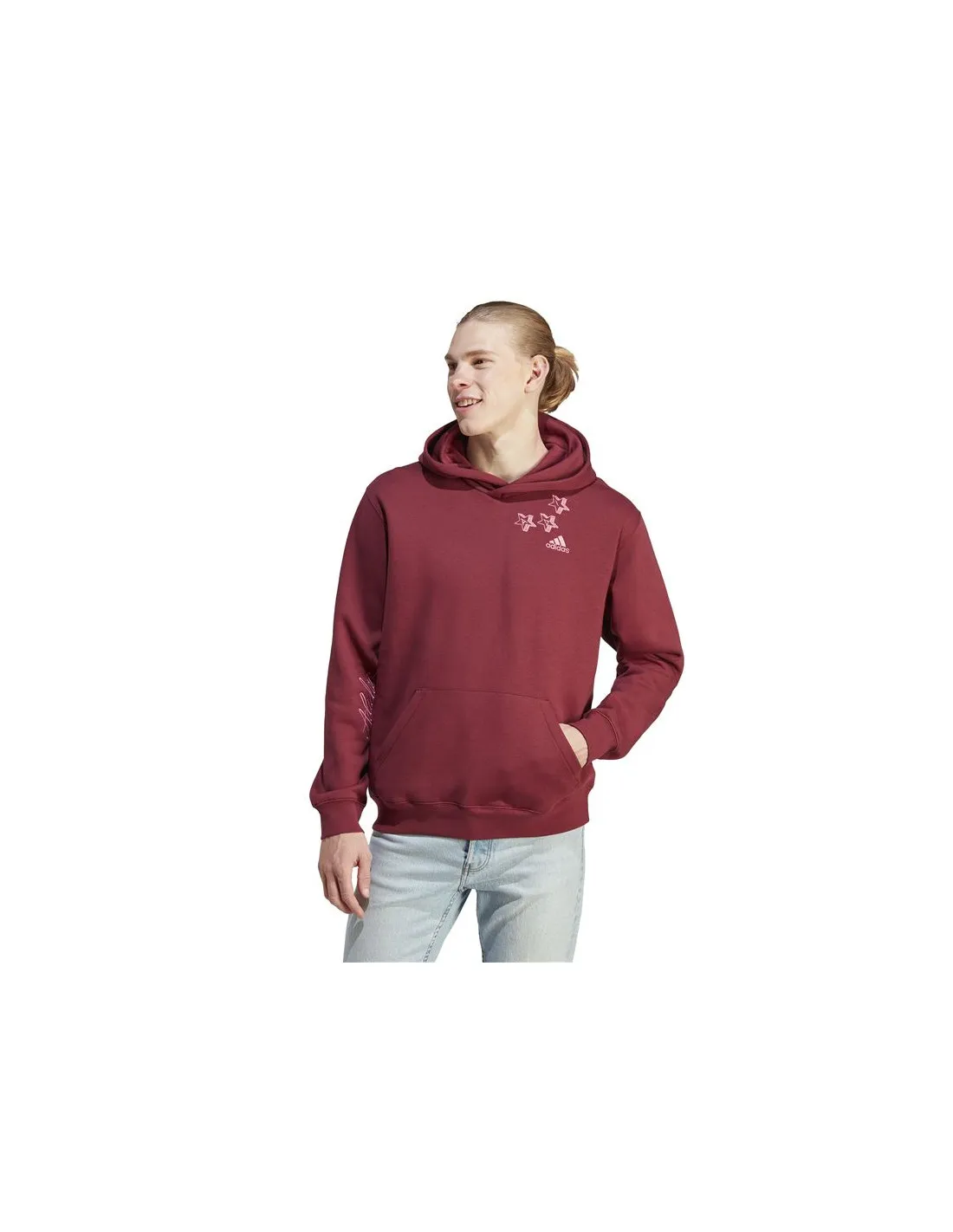 Sudadera adidas Bl Fl Hd Q3 Fl Hombre