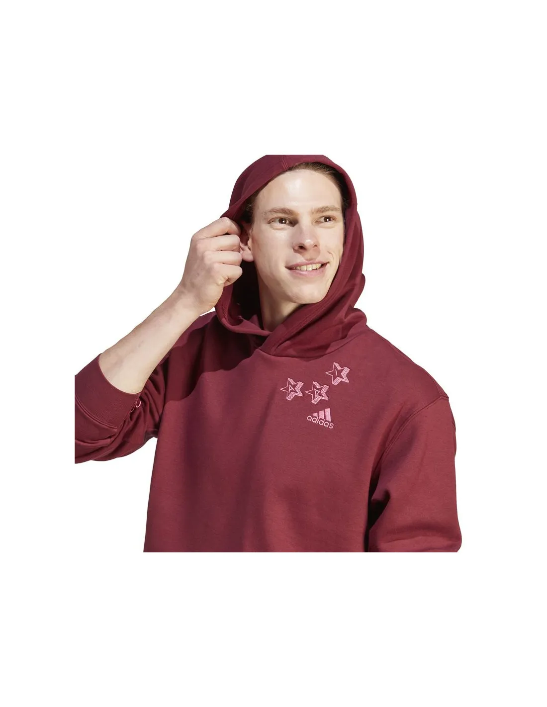 Sudadera adidas Bl Fl Hd Q3 Fl Hombre