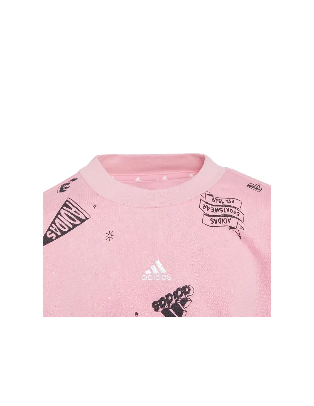 Sudadera adidas Jg Bluv Q3Sweat Niña